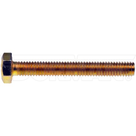 Dorman Class 10.9, M6-1.00 Hex Head Cap Screw, Zinc Yellow Steel, 45 mm L 981-245D